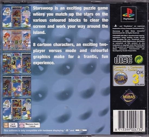 Starweep - PS1 (B Grade) (Genbrug)